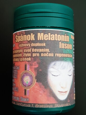 MELATONÍN INSOM 60tbl. Momentálne nedostupné. 