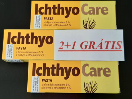 2ks ICHTHYO PASTA 30ml+ 1ks ICHTHYO PASTA 30ml ZDARMA!!!