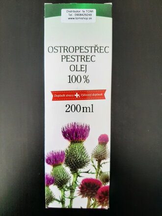 Ostropestrec 100% olej 200ml