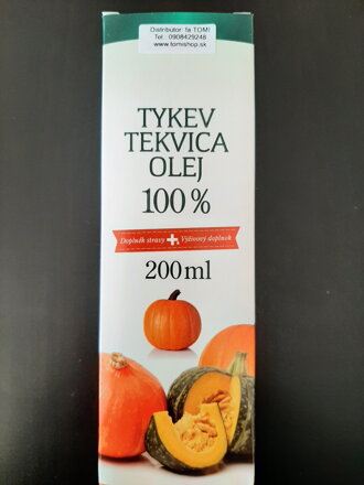 Tekvicový 100% olej 200ml