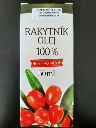 Rakytníkový 100% olej  50ml