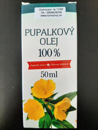 Pupalkový 100% olej 50ml