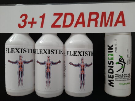 3ks FLEXISTIK SPREJ+ 1ks MEDISTIK ROLL ON ZDARMA!!! 
