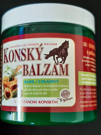 KONSKÝ BALZAM CHLADIVÝ 500g