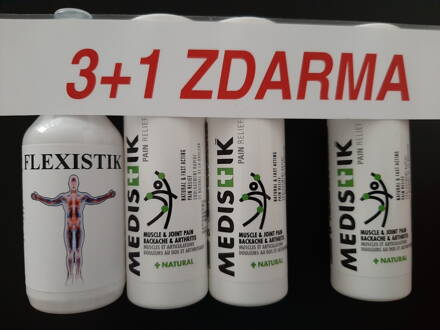 1ks FLEXISTIK SPREJ+2ks MEDISTIK ROLL-ON+1ks MEDISTIK ROLL-ON ZDARMA!!! 