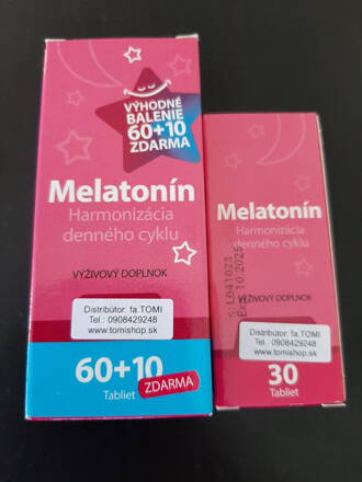 MELATONÍN 70+30 tbl.